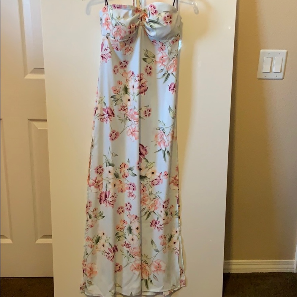 Floral maxi dress